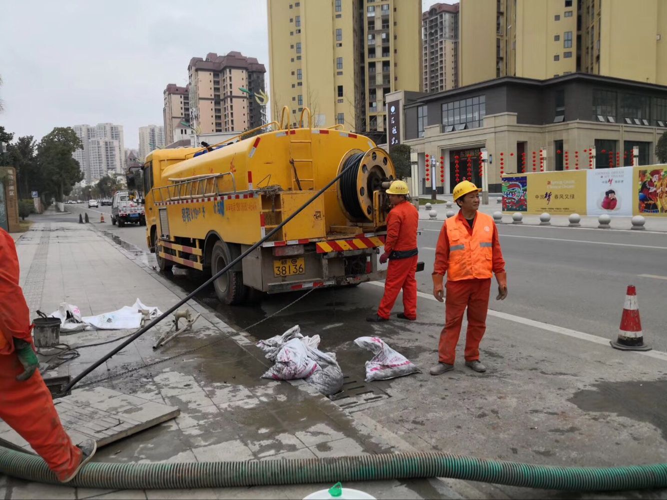 应县排污管道清淤-管道清洗